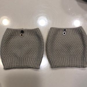 Grace & Lace boot cuffs (stone/tan)